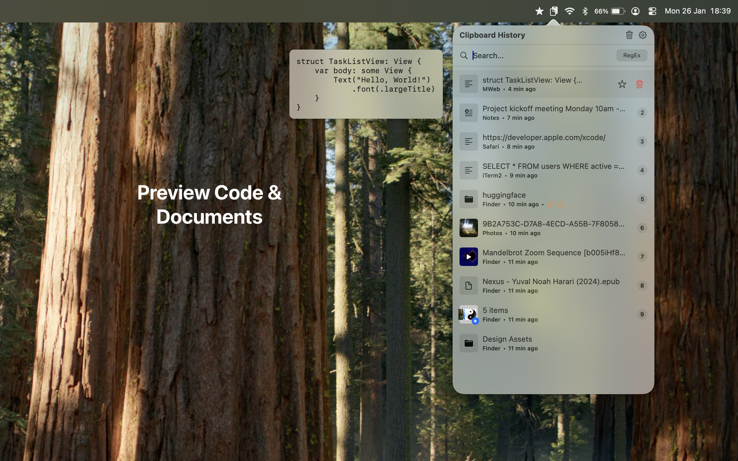 ClipboardMenu screenshot 3